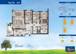 3+1 Konut Planı
