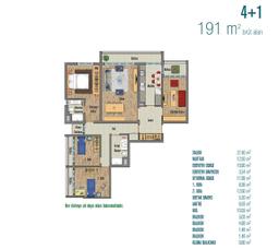 4+1 Konut Planı
