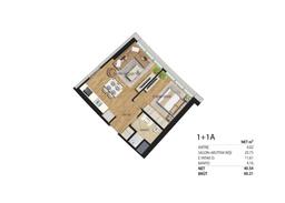 1+1 Konut Planı