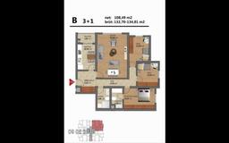 3+1 Konut Planı