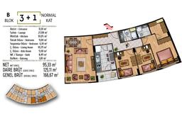 3+1 Konut Planı