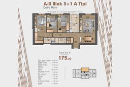 3+1 Konut Planı