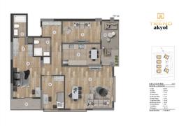 3+1 Konut Planı