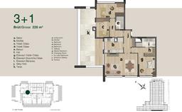 3+1 Konut Planı