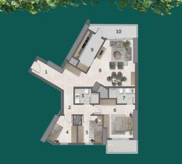 3+1 Konut Planı