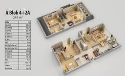 4+2 Konut Planı