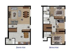3+1 Konut Planı