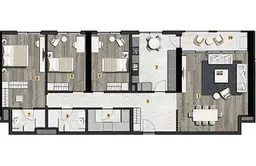 3+1 Konut Planı