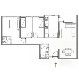 3+1 Konut Planı