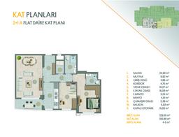 2+1 Konut Planı