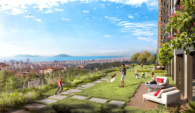 Sur Yapı Yeşil Mavi