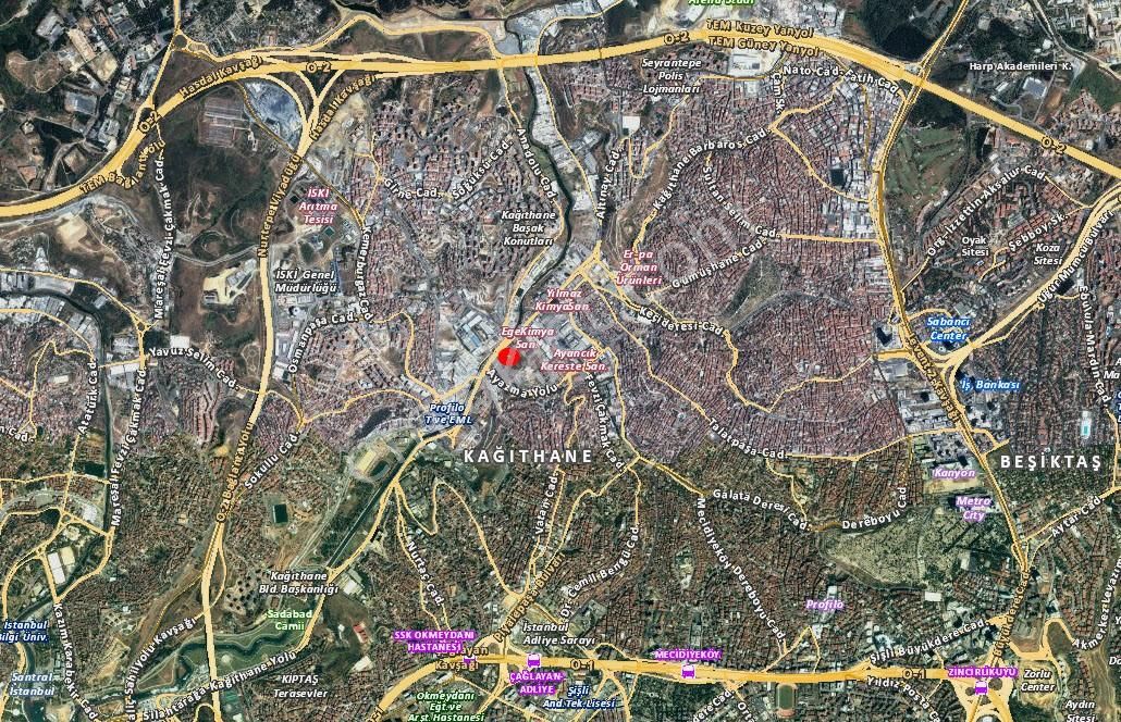 Kağıthane Nin Merkezinde Cendere Caddesine Cepheli Emsalsiz Arsa
