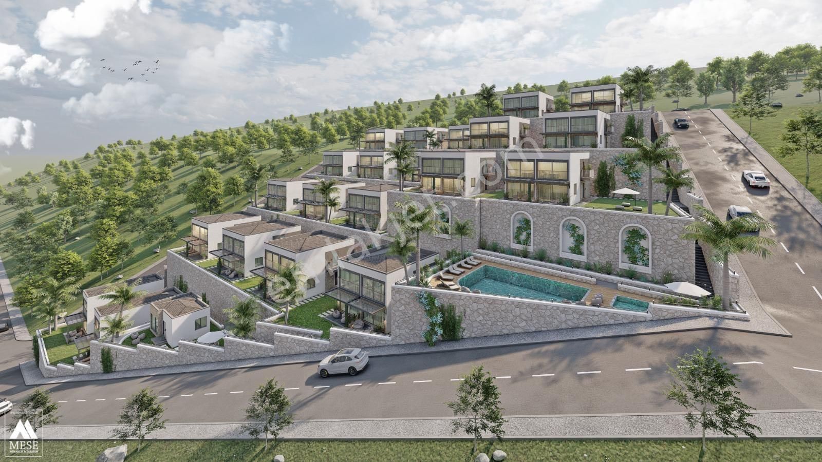 Didim Akbükte Full Deniz Manzaralı Satılık Villalar - Görsel 8