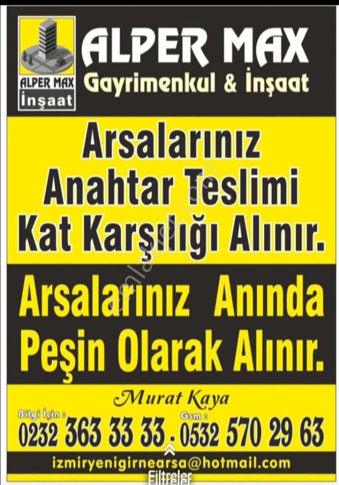 İzmir Tire Yenioba Ana Yol Üstün De Satılık Arazi - Dönüm Fiyatı. 1.100 Tl. - Görsel 3