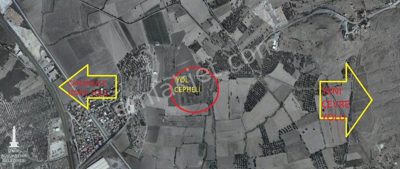 Aliağa-helvacı'da İzmir Ana Yolu'na Yakın,tali Yol Cepheli Acil Satılık Arazi - Görsel 3