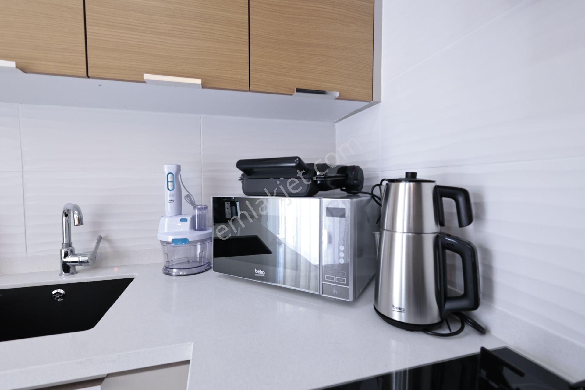 Konyaaltı Plajına 50 Mt Ev Konforunda Havuzlu Lüx Studio Daire - Görsel 4