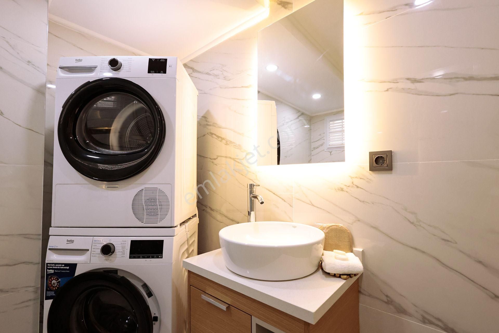 Konyaaltı Plajına 50 Mt Ev Konforunda Havuzlu Lüx Studio Daire - Görsel 7