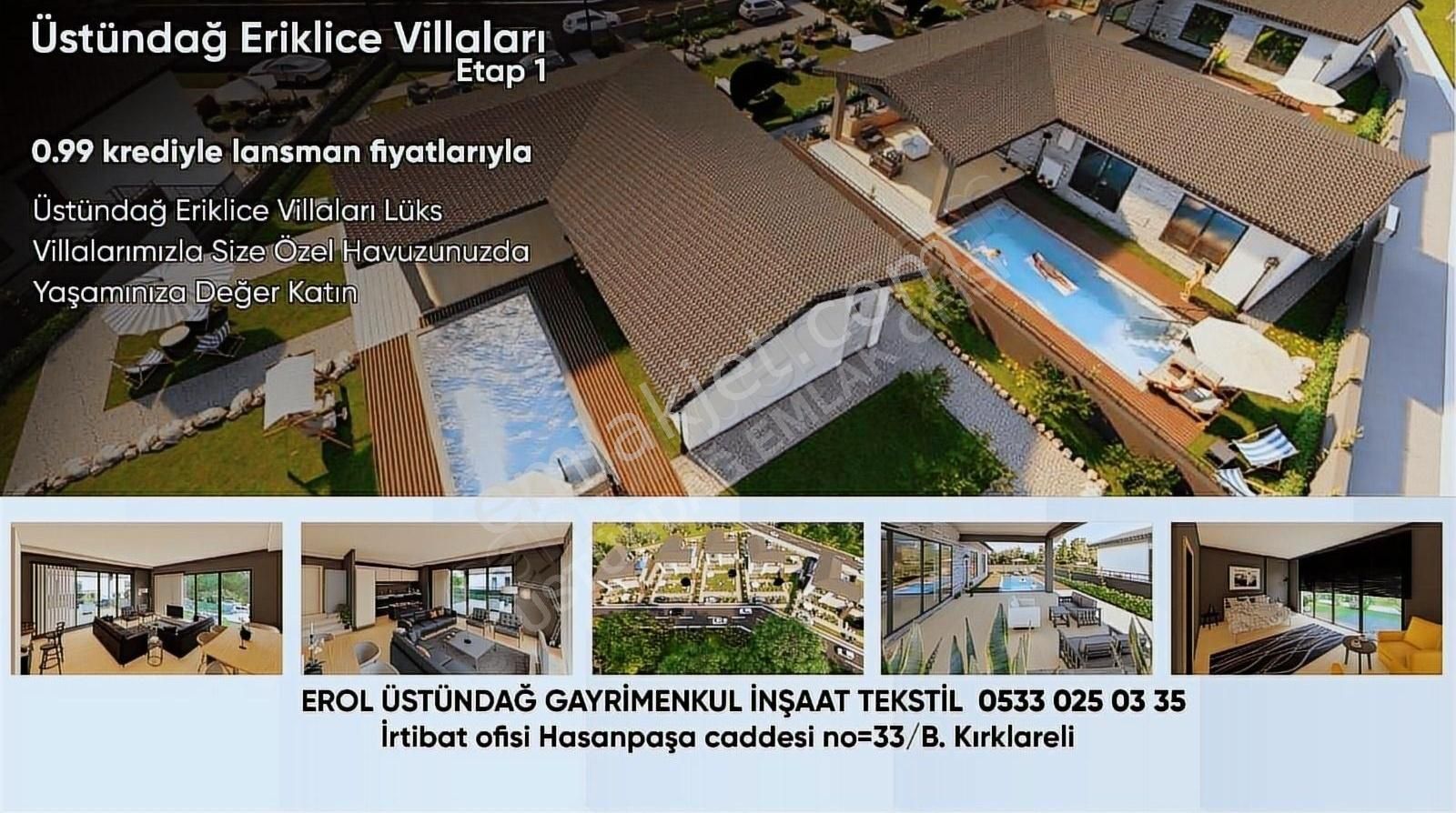 kirklareli satilik villa ilanlari ve fiyatlari