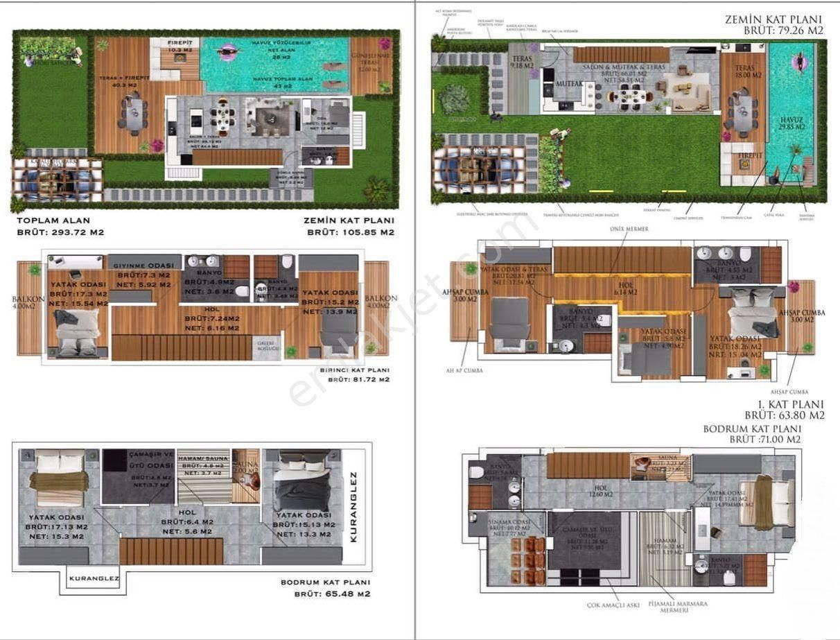 Deniz Manzaralı Konut İmarlı Villa Arsaları - Görsel 4