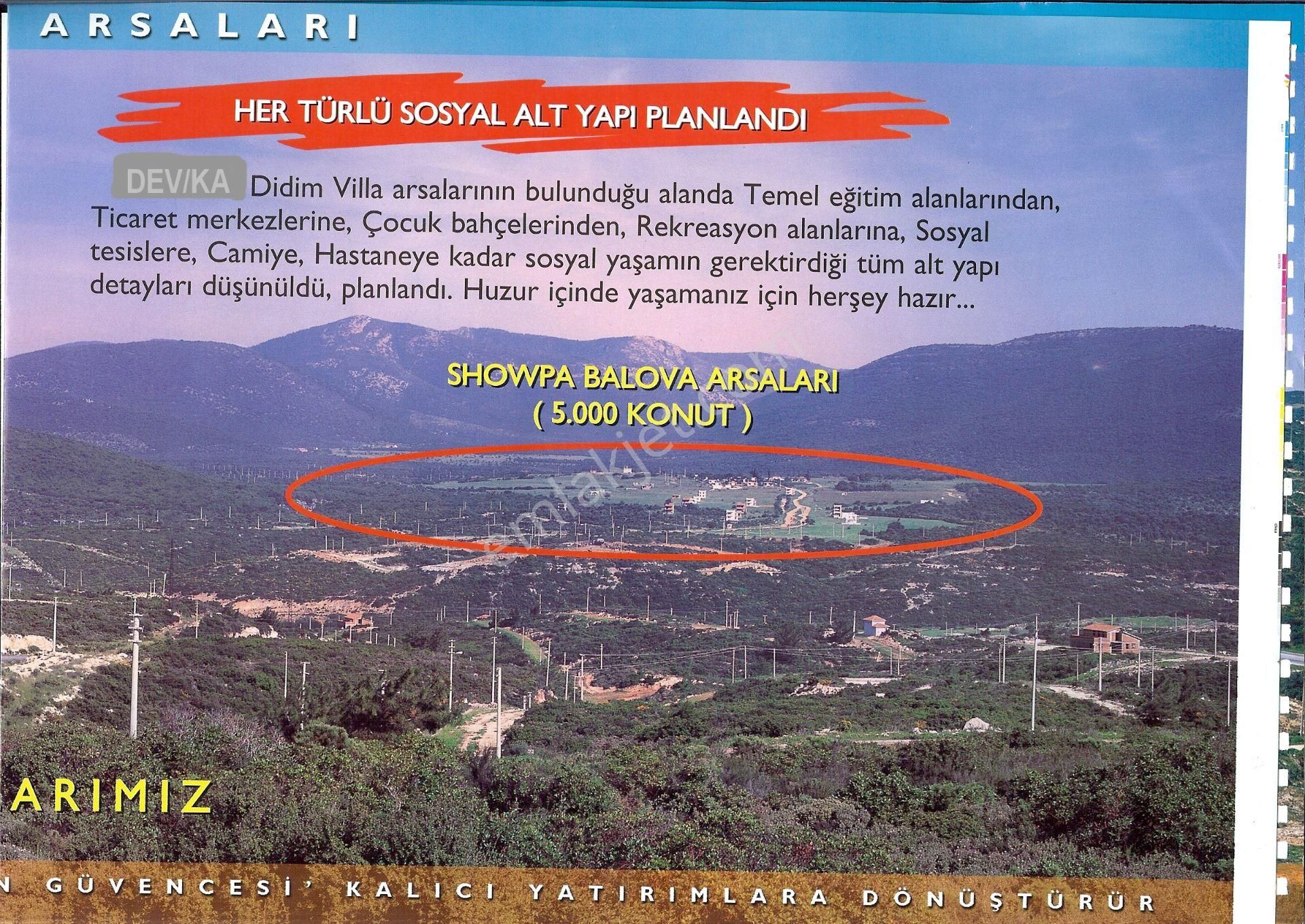 Didim De Satılık 300m2 Denize Yakın %15/30 Dübleks İmarlı Arsa ( İlan No. 85 25 ) Fiyat.1.300 Bin Tl - Görsel 22