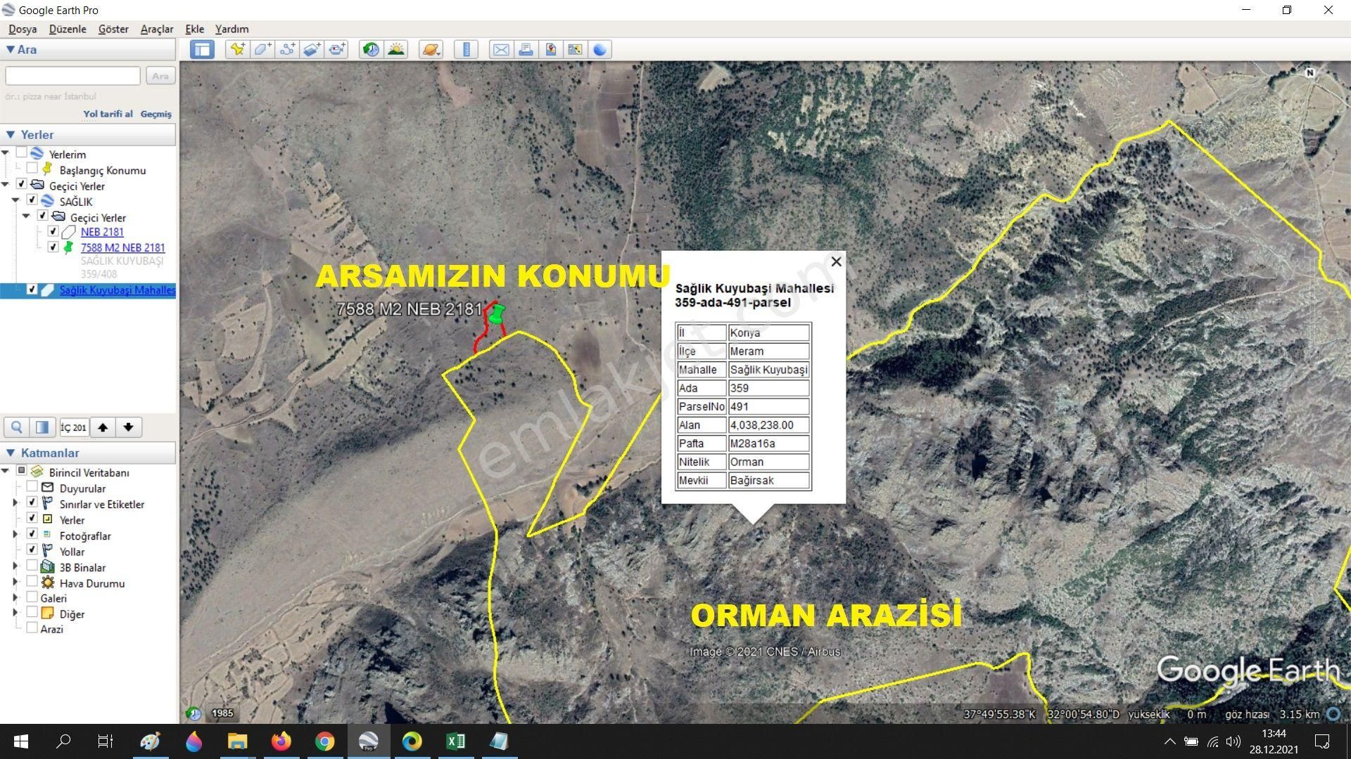 Sağlık Da Müstakil Tapulu Yakında Su Bulunan Makul Fiyatlı Arazi - Görsel 5