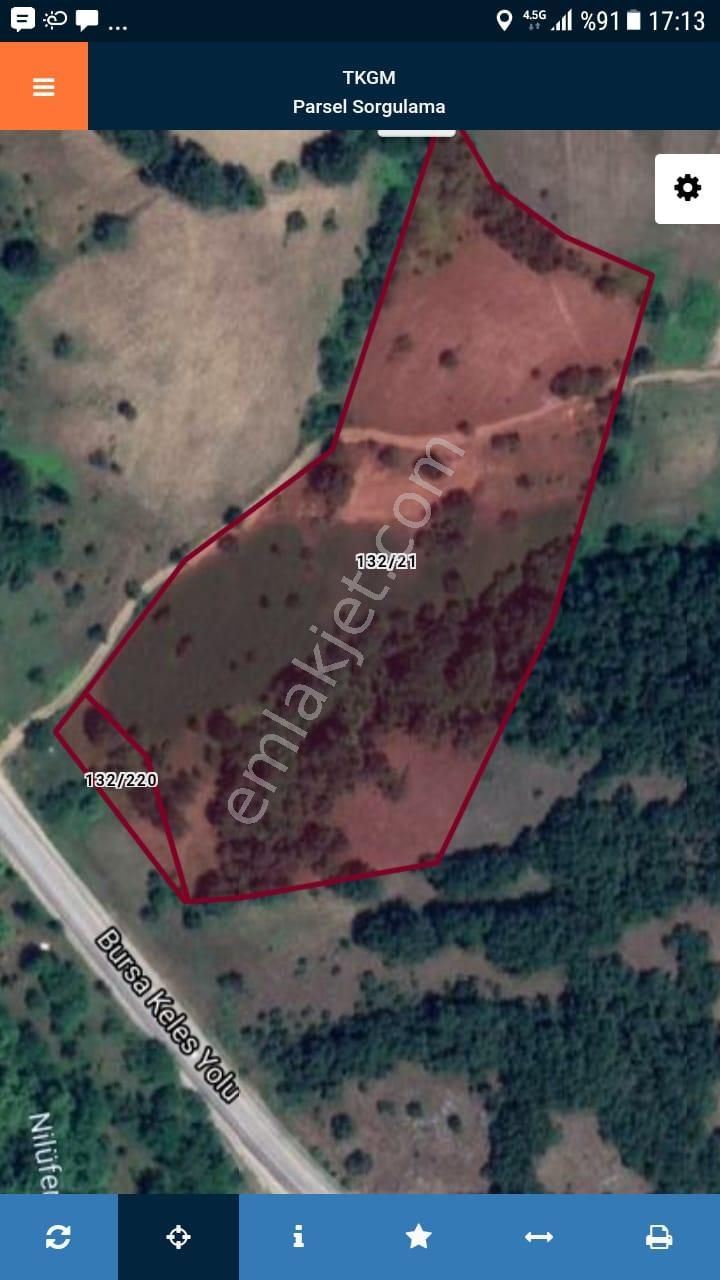 Güneybudaklar Köyünde 15.394m2 Kullanım Alanlı Satılık İki Tarla - Görsel 4