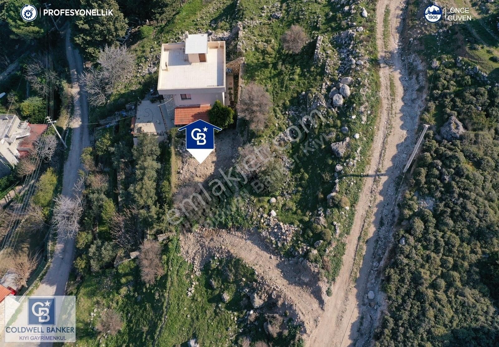 Karaburun Mordoğan Çatalkaya'da Full Deniz Manzaralı Arsa - Görsel 3