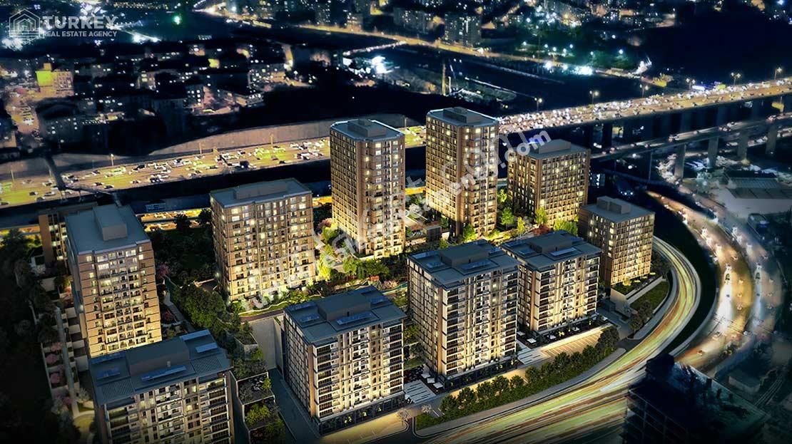 Fdn'den Avangart İstanbul 2+1 Yüksek Kat Satılık - Görsel 16