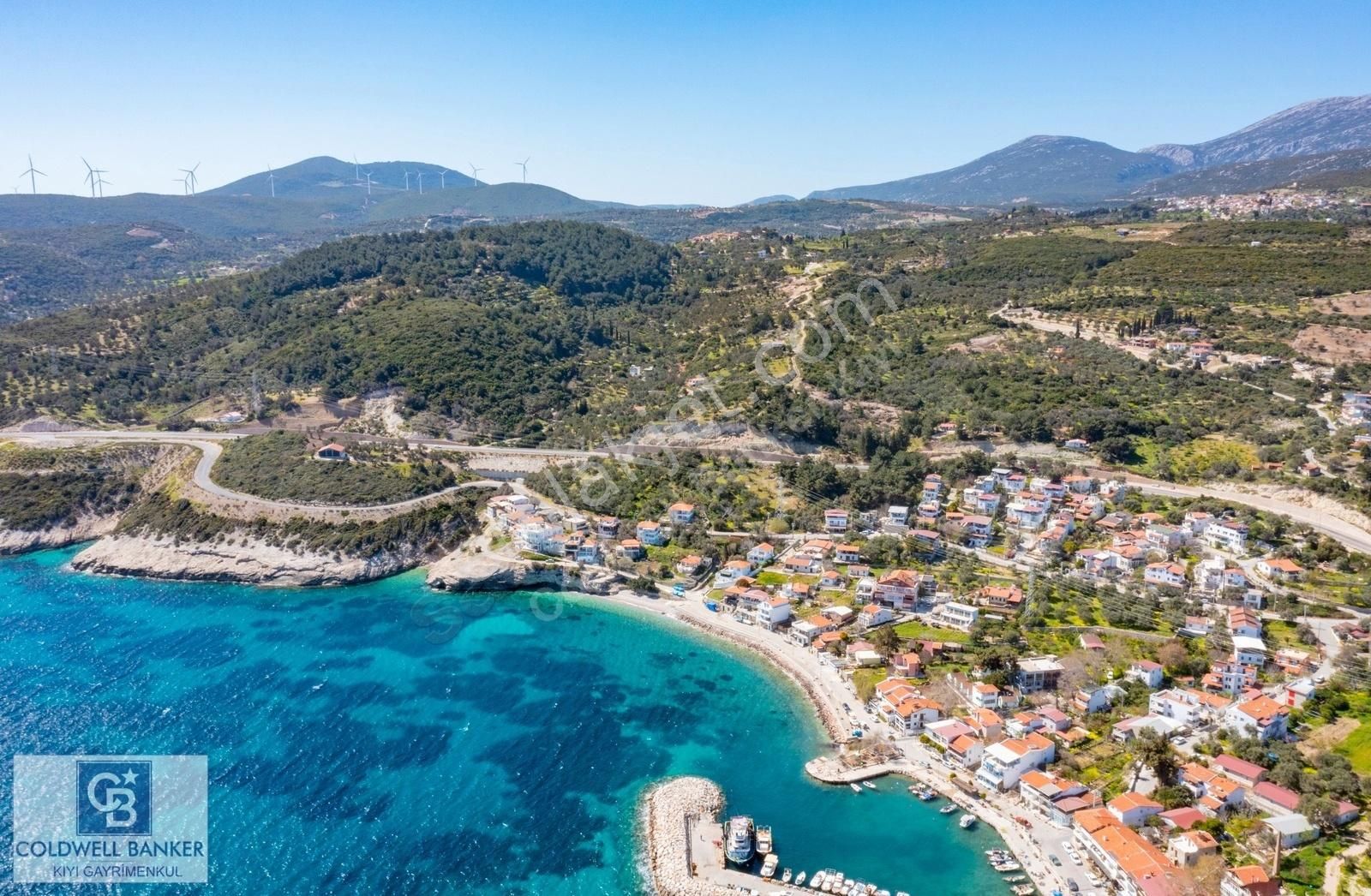 Karaburun İnecik Satılık Tarla İzmir Karaburun İnecik'de Deniz Manzaralı Satılık Arazi