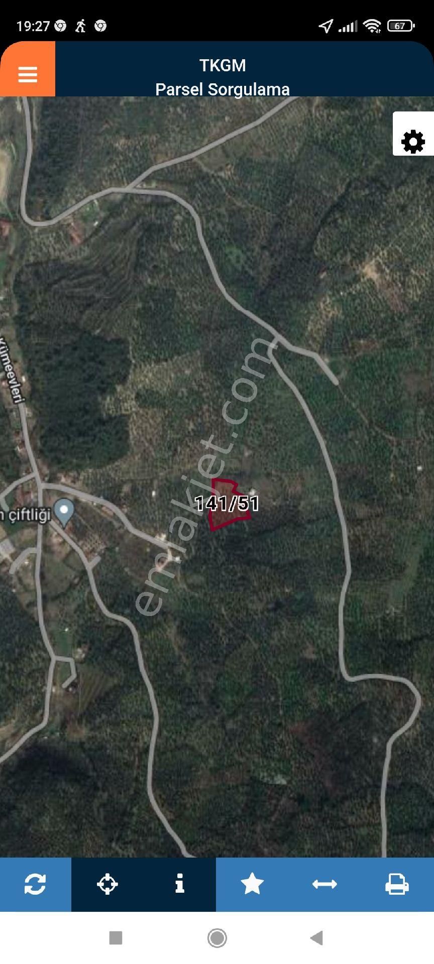 Emlakçıdan Bursa Mudanya Tirilye Mahallesi Satılık Tarla 685.000 TL