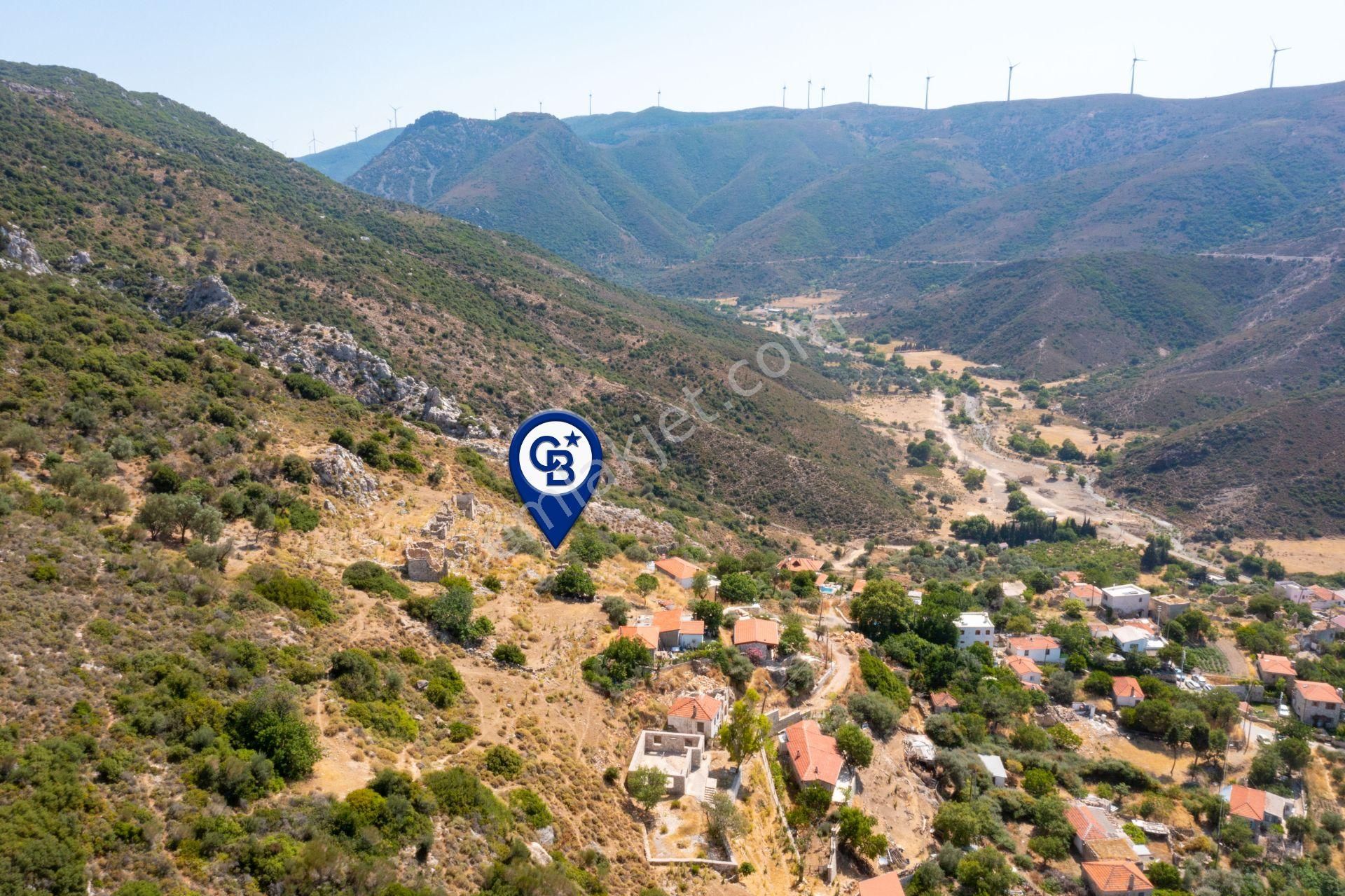 Karaburun Bozköy'de Full Deniz Manzaralı Kargir Ev Ve Arsası - Görsel 20