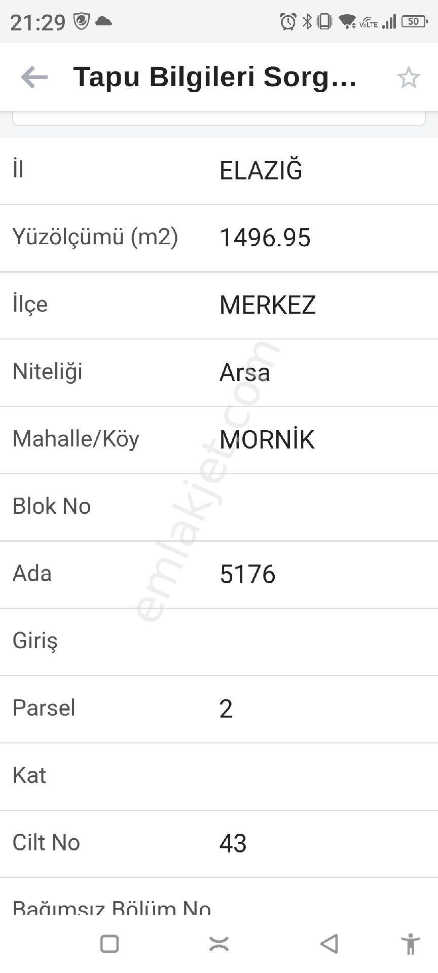 Elazığ Merkez Çatal Çeşme Satılık Konut+Ticaret Alanı Anlatmaya Gerek Yok İsteyen Alır