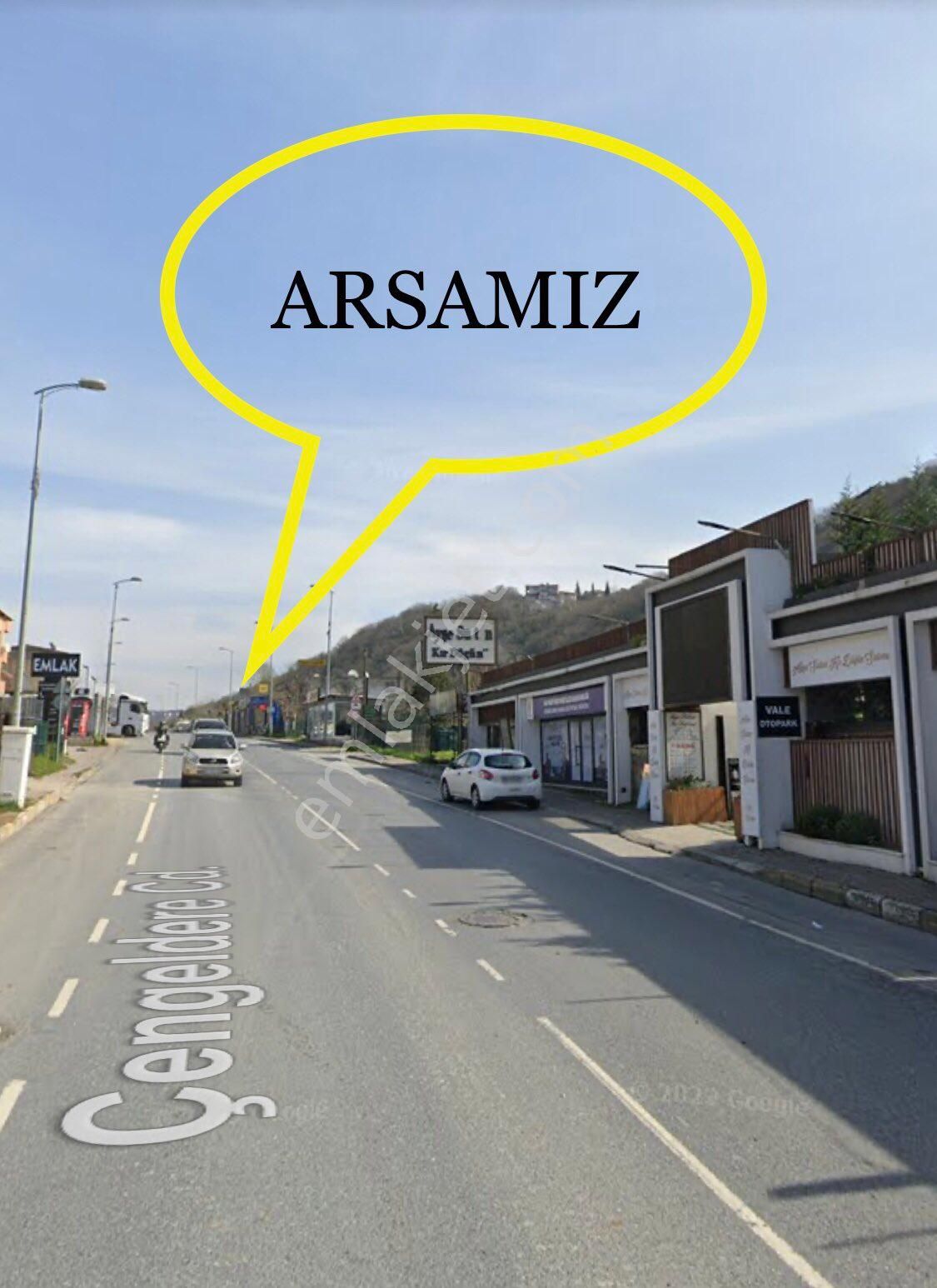 Beykoz Çengeldere Satılık Konut+Ticaret Alanı KÖŞE BAŞI, GAYRİMENKUL VE ARAÇ TAKASLI ARSA