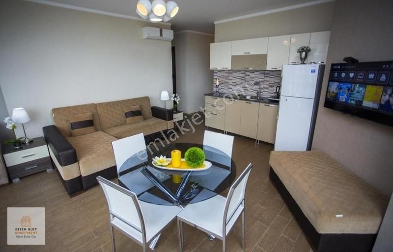 Emlakçıdan İstanbul Kağıthane Çağlayan Mahallesi 1+1 Günlük Kiralık