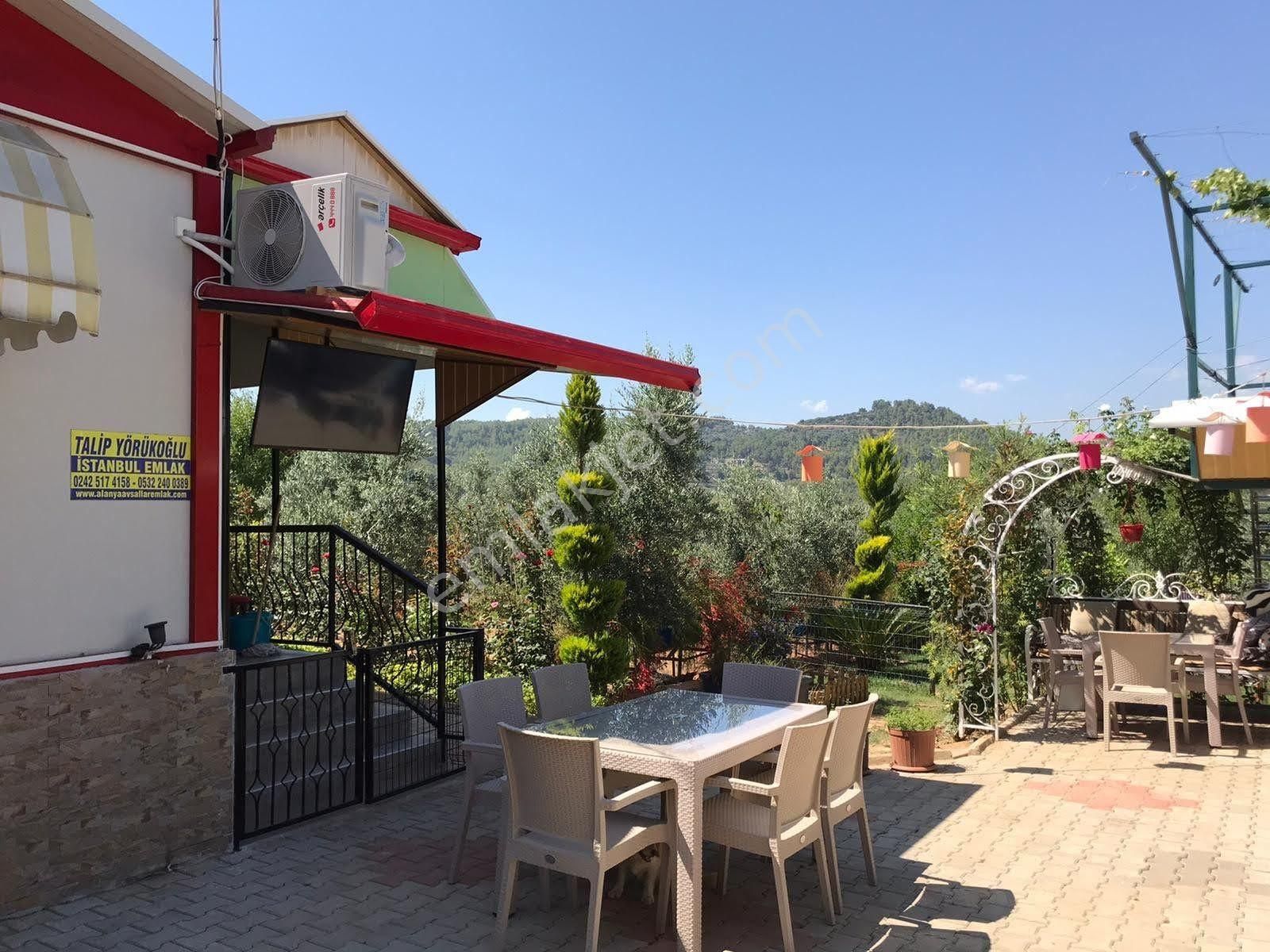 Alanya Avsallar Merkezde Müstakil Arsa 620m Ve İçinde Ev - Görsel 24