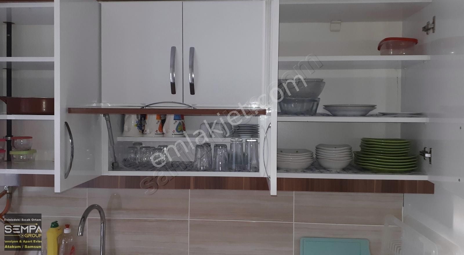 Atakum Cumhuriyet Günlük Kiralık Daire ATAKUM MERKEZİNDE KALABALIK AİLELERE ÖZEL GÜNLÜK KİRALIK APART DAİRE 450 TL