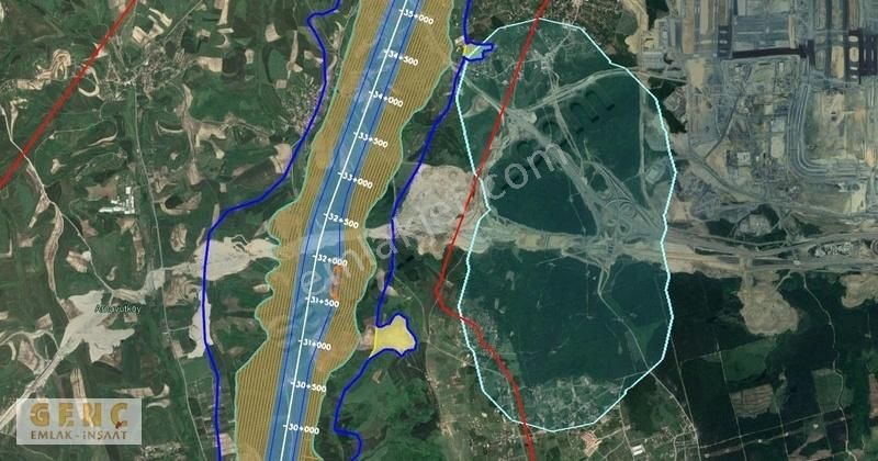 Arnavutköy Baklalı Satılık Ticari İmarlı TİCARİ KONUT 41M CADDE CEPHELİ KANAL'a ilk ADA İçerisinde Fırsat