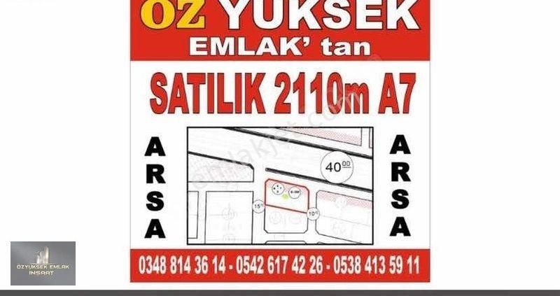 Kilis Merkez Ebulüle Satılık Konut İmarlı Kilis Merkez Devlet Hast Civ Anayolda Satılık Ticari A7 2110m2