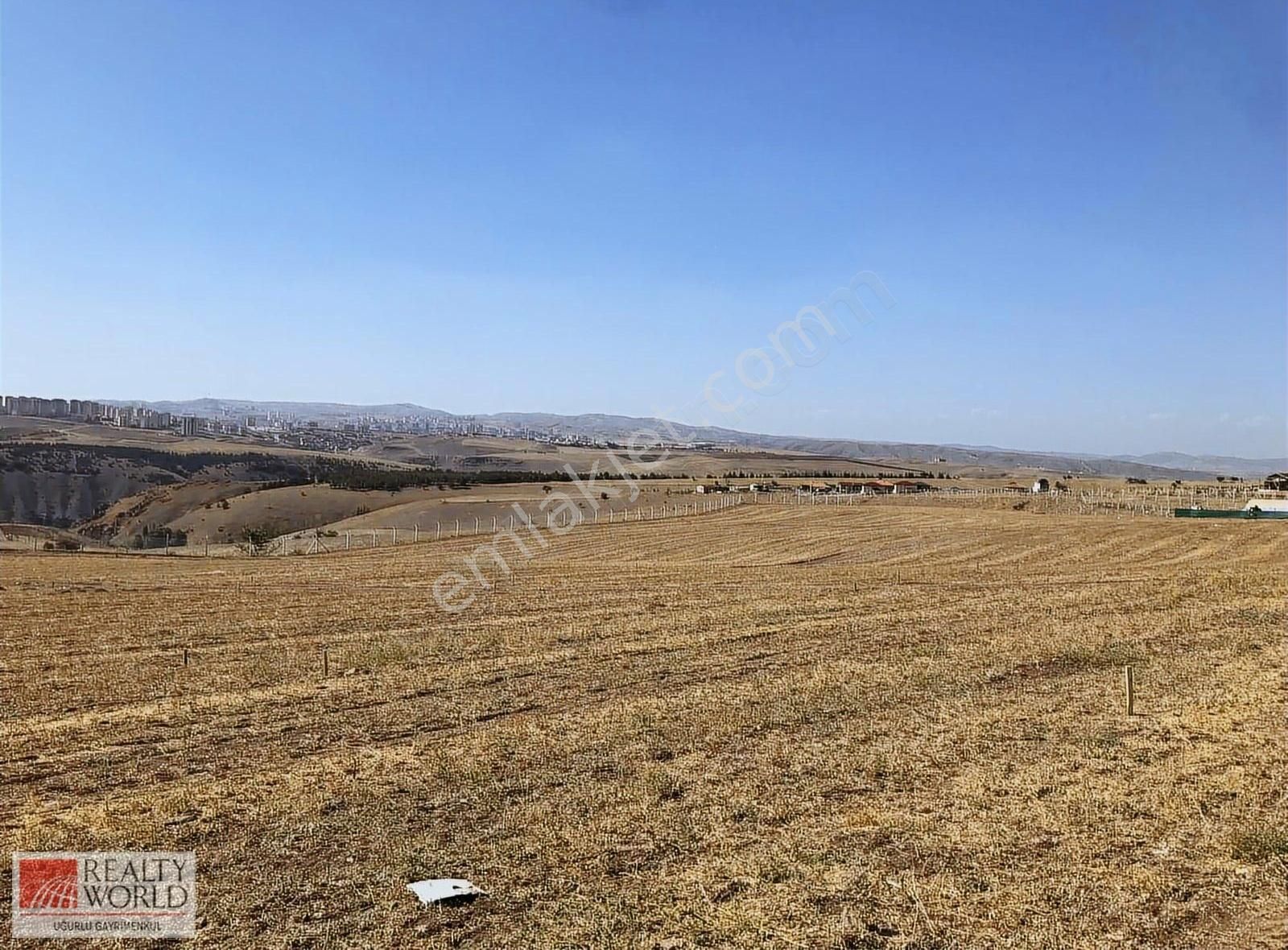 Altındağ Gicik Satılık Tarla Rw Uğurlu'dan Gicik'te Cad. Yakını Ankara Manzara Hobi Bahçeleri