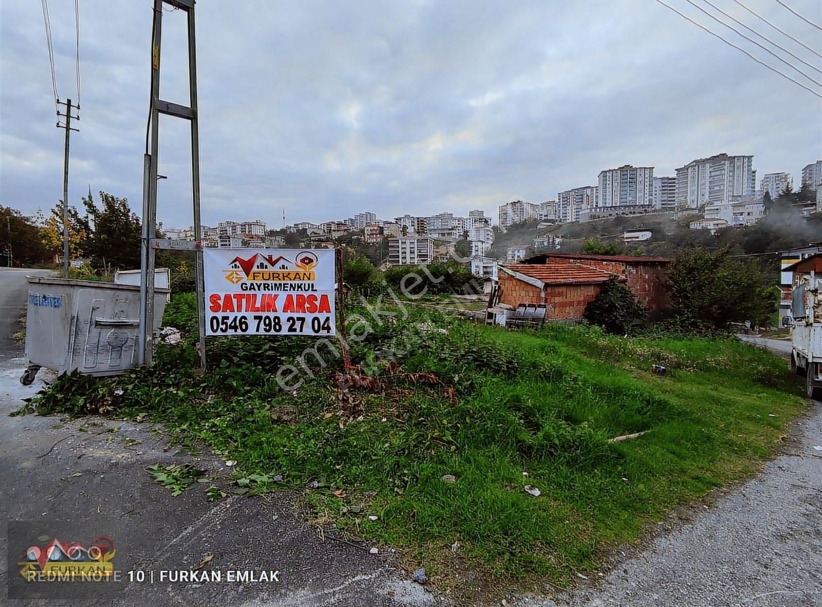 İlkadım Kadifekale Satılık Konut İmarlı Furkan Emlak'tan Kalkanca Mevkisinde 4 Kata İmarlı Köşe Parsel