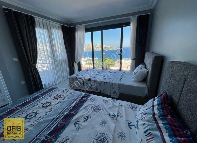 Gündoğan Satılık 6+2 Deniz Manzaralı Müstakil Villa - Görsel 9