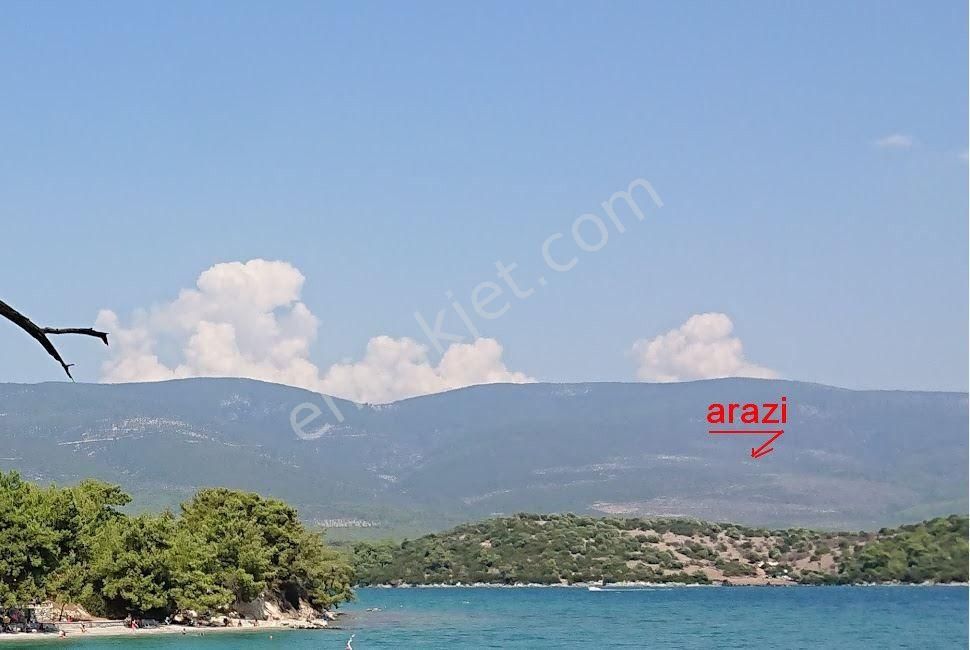 Milas Kızılağaç Satılık Özel Kullanım  Muğla Milas kızılağaç da deniz manzaralı arazi