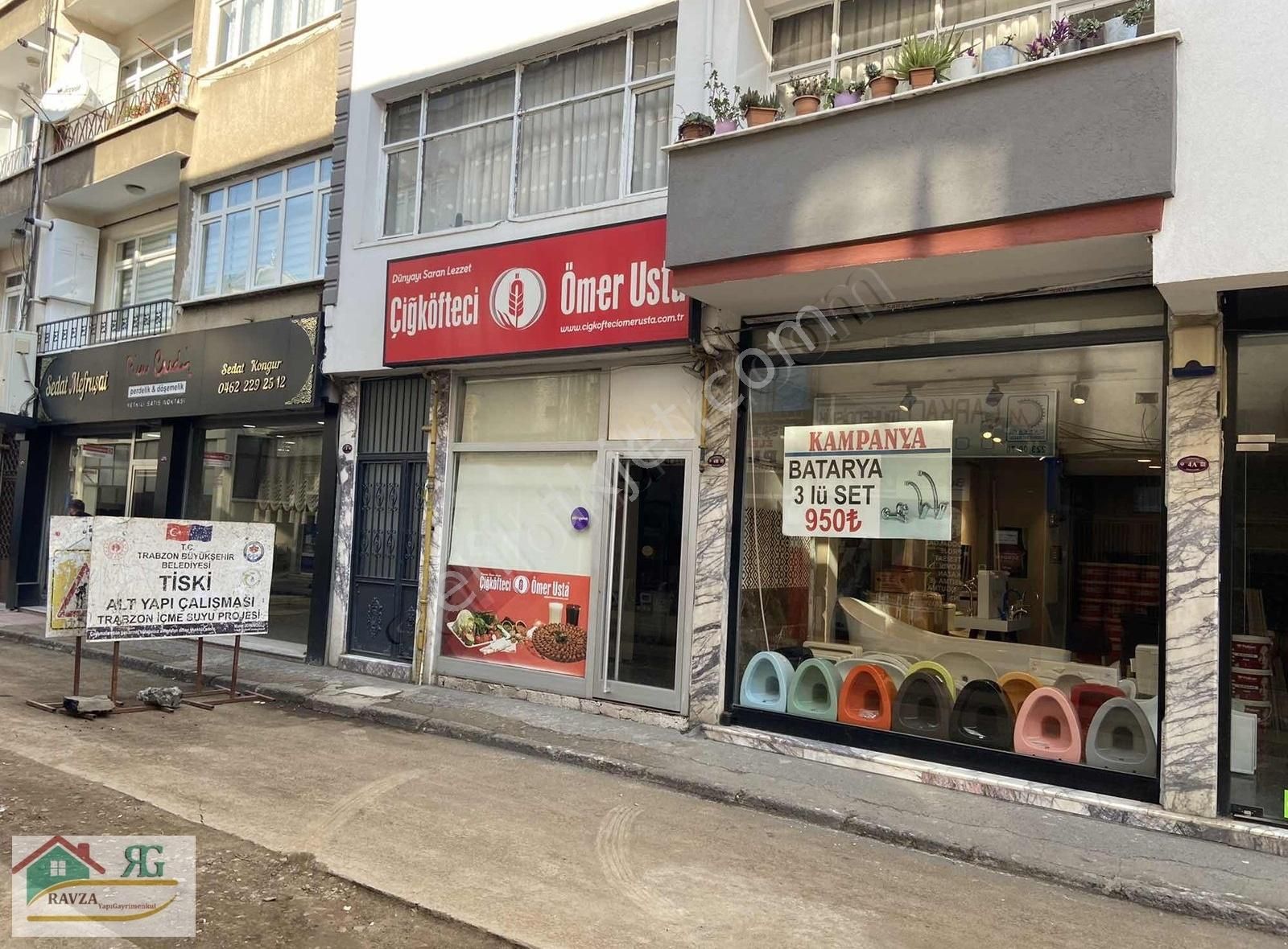 Ortahisar Fatih Satılık Dükkan & Mağaza RAVZA YAPI GAYRİMENKULDEN 25 M2 SATILIK KİRACILI DÜKKAN