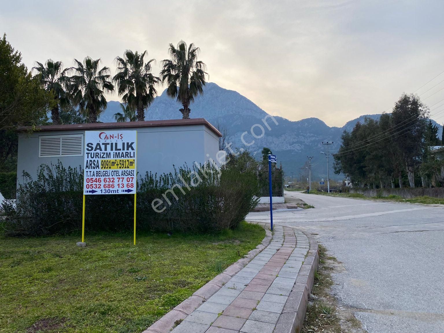 Kemer Göynükte Turizm İmarlı Satılık Otel Arsası Can-iş Emlak - Görsel 3