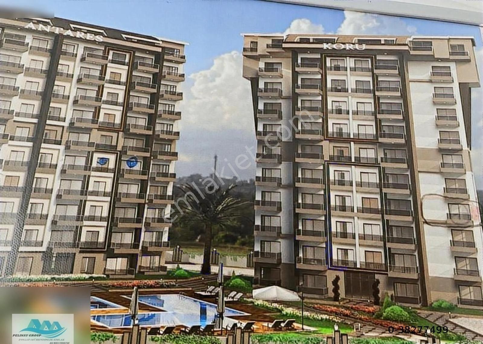 Gazipaşa Satılık Daire 1+1 Pazarcı Mahallesi Rezidense - Görsel 9