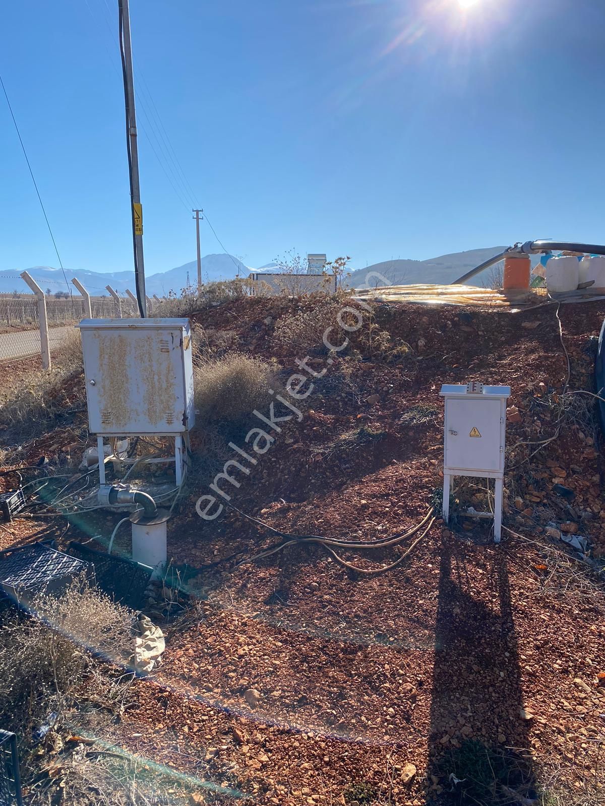 Elmalı Kocapınar Mah'de Elektriği Ve 2 Adet 3'lük Sondajı Bulunan 66.600m2 Satılık Şeftali Bahçesi - Görsel 14