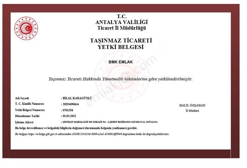 Bmk Emlaktan Antalya Kumluca Yeşilköyde Satılık Zeytin Bahçesi - Görsel 7