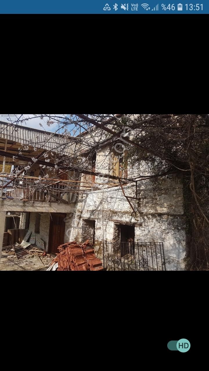 Muğla Fethiye Üzümlü De 2,5 Dönüm İki Katlı Kargır Ev İle Birlikte Satılık Arsa - Görsel 8