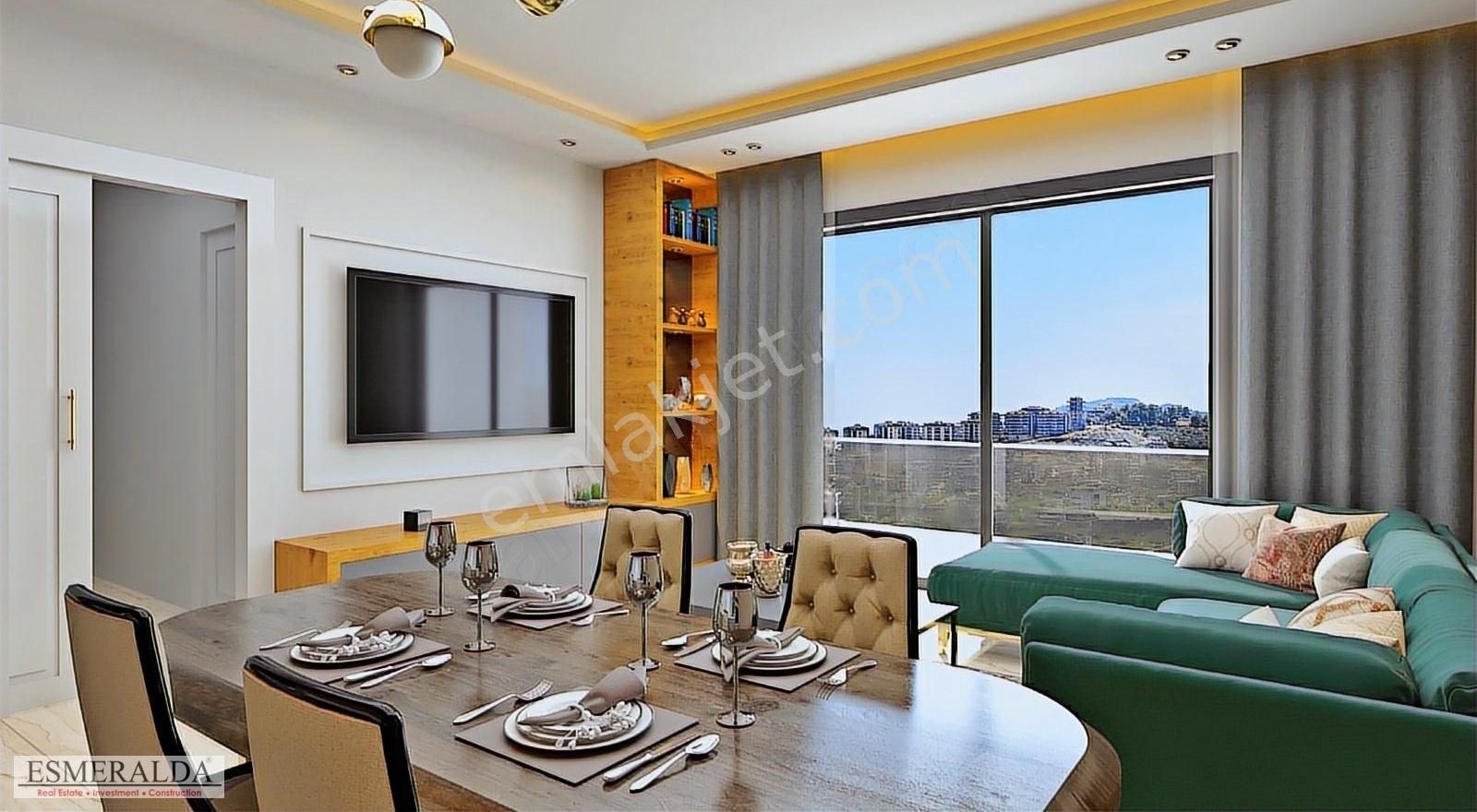 Alanya Oba Mahallesinde Yeni Lüks Satılık 2+1 Daire - Görsel 2