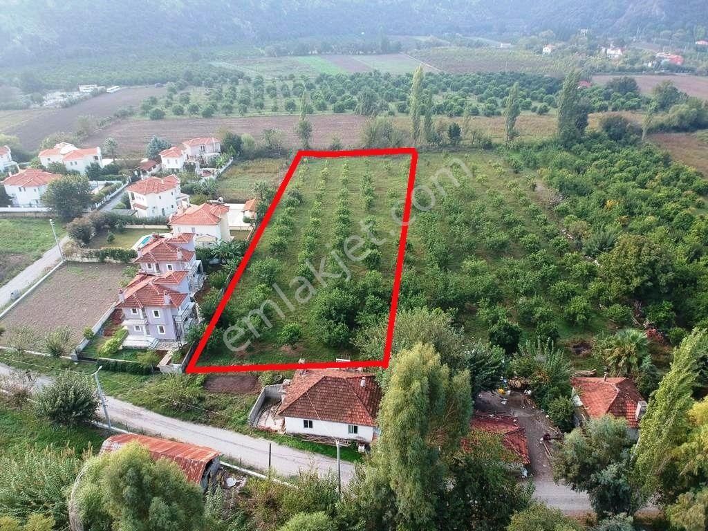 Ortaca Okçular Satılık Tarla Muğla Okçular Marmarlıda 4.000m2 imar planı içinde arsa yatırıma uygun satılık